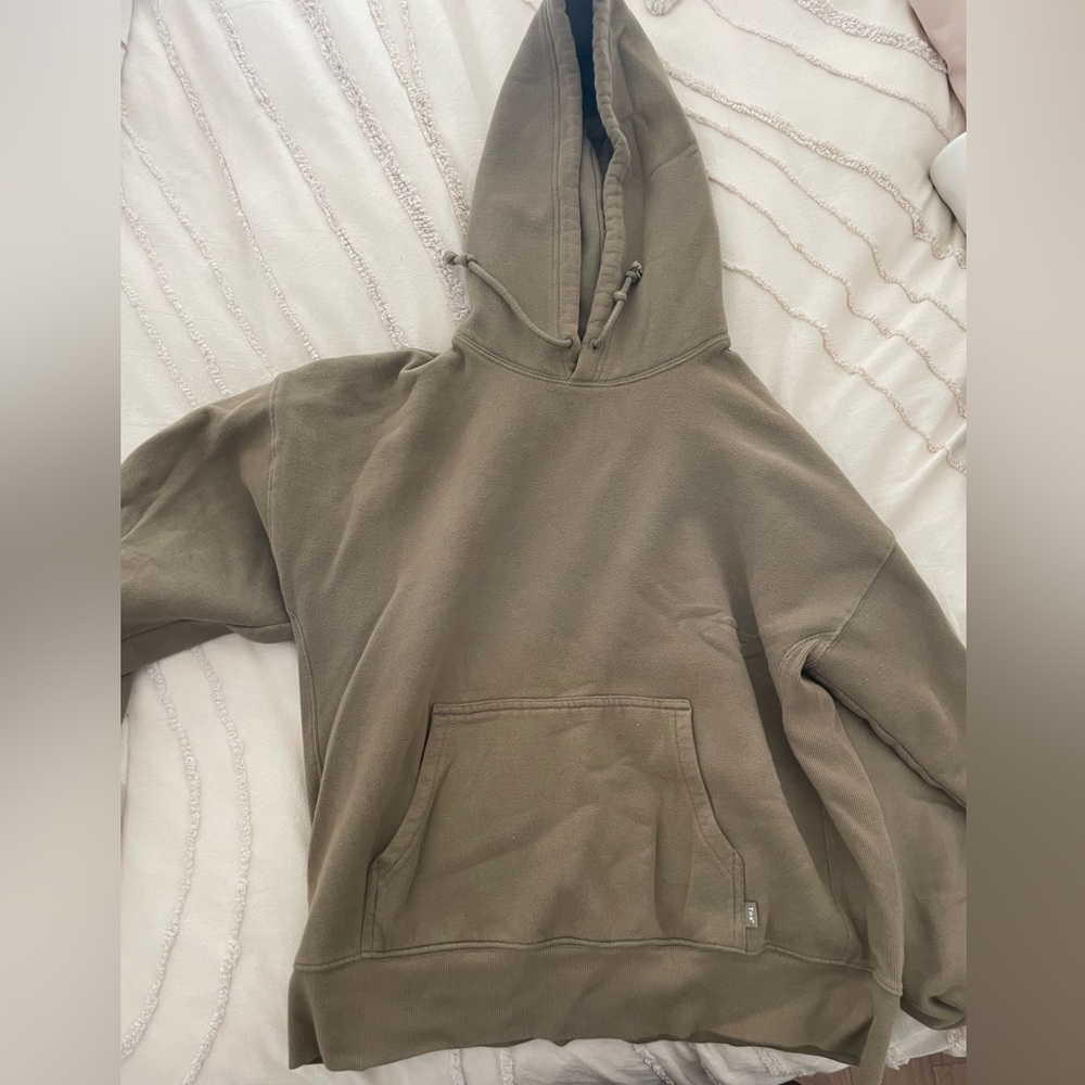 TNA Olive Green Hoodie Sweater